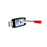 Cargador USB Li-Po 1S - 500 mA - JST: 180 QX HDO-EFLC1010 Cargador de polímero de litio, Opciones de producto: Carga USB Lipo - 500mA - JST
