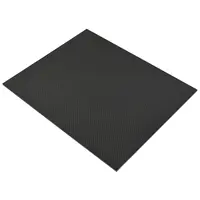 5mm 3K Carbon fibre sheet 200 x 250mm plain matte high hardness 100% pure carbon panel [CLONE], Opcje produktu: Matowy arkusz włókna węglowego o wymiarach 3 mm x 200 mm x 250 mm