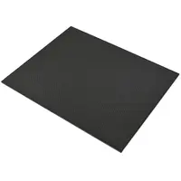 5mm 3K Carbon fibre sheet 200 x 250mm plain matte high hardness 100% pure carbon panel, Other product options: 5mm x 200mm x 250mm Matte Carbon fibre sheet model rocketry