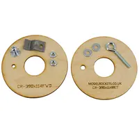 Anelli di centraggio da diametro esterno 99 mm (3,9") a diametro interno 29 mm per cellula LOC da 3,9" (99 mm), Opzioni del prodotto: 99 mm diametro esterno 29 mm diametro interno LOC-CR