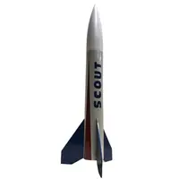 Scout model rocket kit 2.63" LOC model rocketry