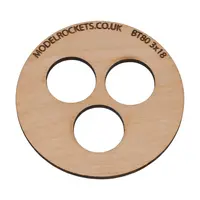 2 anelli di centraggio BT80 (65 mm) 3x18 mm (compensato da 3 mm), Opzioni del prodotto: BT803x18mm