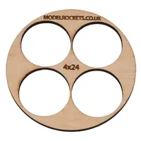 2 anelli di centraggio BT80 (65 mm) 4x24 mm (compensato da 3 mm), Opzioni del prodotto: BT804x24mm