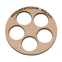 2 anelli di centraggio BT80 (65 mm) 5x18 mm (compensato da 3 mm), Opzioni del prodotto: BT805x18mm