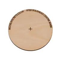 2x paratie BT80 da 65 mm con contrassegno centrale (compensato da 3 mm), Opzioni del prodotto: Contrassegno centrale dell'accoppiatore BT80