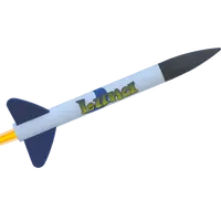 Klima Luna model rocket kit - Great quality set, easy to build and fly! model rocketry