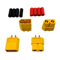 XT60 Connector set with heat shrink, 2 pairs model rocketry