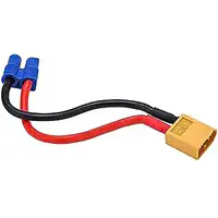 Adapter Lead Male XT60 to EC3 Female model rocketry