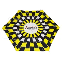 Paracadute in nylon ripstop sottile stampato da 24"