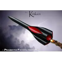The Kraken model rocket kit model rocketry