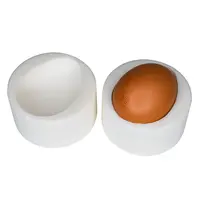 Skumbeskytter for enkelt egg for BT-80 (2,5" ID) rør, horisontal UKROC model rocketry