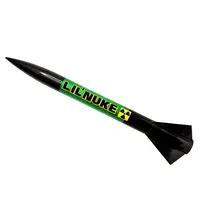 LIL' Nuke rakettmodellsett, 29 mm motorfeste 57 mm diameter for D- til G-motorer model rocketry
