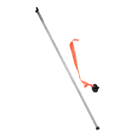 Tämä 1/8" (3 mm) kaksiosainen vaihtovapa vakiomallille model rocketry