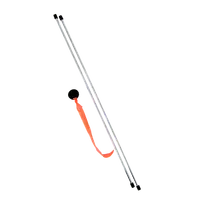Tämä 3/16" (5 mm) kaksiosainen Maxi-laukaisuvapa model rocketry