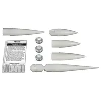 Estes NC-50 Nosní kužel (5 balení) - Pasuje na trubku BT50, Možnosti produktu: Estes BT50 nosní kužely (5 balení)