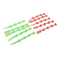 Stekkers voor ontsteking/starter (5 oranje, 5 groen) Estes 1/4A3, 1/2A3, A3, A10, Productopties: Motorstekkers - Oranje en Groen