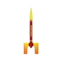 Estes Double Ringer Glider og Parachute Combo Modell Rakettsett CD-motorer E2X Nivåsett model rocketry