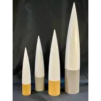 3,9" (99mm) Plastikowa końcówka nosowa PML, Opcje produktu: PML Plastikowy stożek noskowy 3,9"