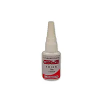 Cyanoacrylat Tyk 20g flaske - LogicRC Cyano lim, Andre produktmuligheder: LogicRC Cyanoacrylat Tyklim 20g model rocketry