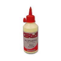 Alifatisk 250 ml lim til porøse materialer LogicRC, Andre produktmuligheder: LogicRC Alifatisk træ-/karton-/papirlim 250 ml model rocketry