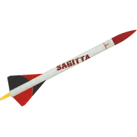 Klima Sagitta modellrakettsett - Høytflygende 2-trinns rakett, et sett av høy kvalitet model rocketry