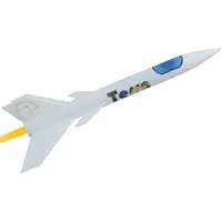 Klima Terra rakettmodellbyggesett - rakett med flott formet form, sett av høy kvalitet, enkel å bygge og fly! model rocketry