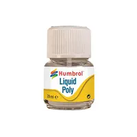 Plastic Poly cement 28ml bottle Humbrol - Plastic glue, Other product options: Humbrol 28ml Liquid poly plastic cement model rocketry