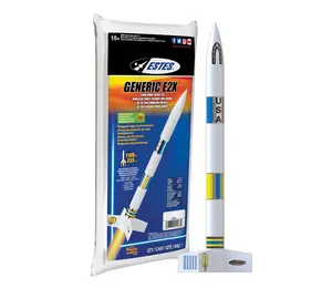 Generická stavebnice rakety E2X - snadná montáž - střídavé motory, 18mm montáž - Estes