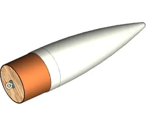 Końcówka nosowa 75 mm, biały plastik ABS, Opcje produktu: Stożek Klima 75 mm biały