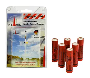 Modelový raketový motor C6-P Six Pack 18mm Klima (PLUGGED)