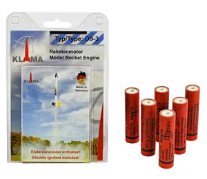 D9-3 Six Pack 18mm Klima model rocket motors engine model rocketry