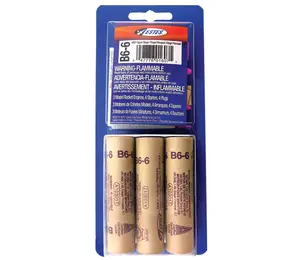 Estes B6-6 modell rakettmotorer (3-pakning) 18 mm motorer model rocketry