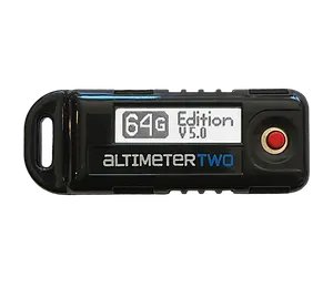 Jolly Logic høydemåler TO opptil 9000 m (29 500 fot), Other product options: Jolly Logic Altimeter Two model rocketry