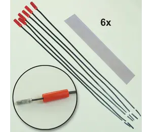 Klima 6-pakning tennere/startere for modellraketter, Other product options: Klima igniters/starters - 6 pack model rocketry