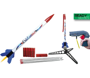 Eridanus starter set, Ready to Fly, All in for 6 launches, Klima model rocket kit A-C motors model rocketry