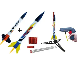 Phobos & Deimos Deluxe EZ Starter Set Alt i alt for 6 oppskytninger, modellrakettsett model rocketry