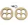 Anillos de centrado de 99 mm (3,9") de diámetro exterior a 4 x 29 mm de diámetro interior para fuselaje LOC de 3,9" (99 mm), Opciones de producto: 99 mm de diámetro exterior, 4x29 mm de diámetro interior LOC-CR