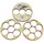 Centreringsringe med 99 mm (3,9") yderdiameter til 7 x 29 mm inderdiameter til LOC 3,9" (99 mm) flyskrog, Andre produktmuligheder: 99 mm yderdiameter 7 x 29 mm inderdiameter LOC-CR model rocketry