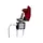 Illuminated Toggle Switch with Cover - Red