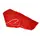 Parachute en nylon rouge Topflight, moulin fin, 1.1oz, 305mm, 12 pouces, Options du produit: Moulin fin rouge 12"