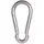5mm snap hook / link BZP (zinc plated) model rocketry
