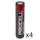 4 piles AAA (1,5 V) Duracell Procell Puissance intense