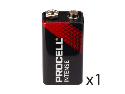 Батарейка 9V для контролера Klima Launch (PP3) Duracell Procell Intense power model rocketry