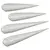 Estes NC-55 Nose cone (4 pack) - Fits BT55 tube, Other product options: Estes BT55 nose cones (4 pack) model rocketry