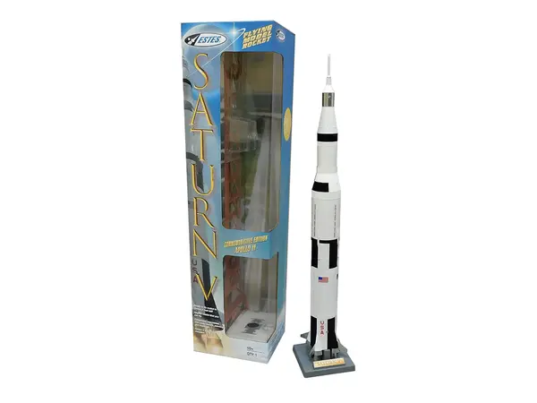 Saturn V modelbouwpakket schaal 1:200 - Ready to Fly C-motoren - Estes