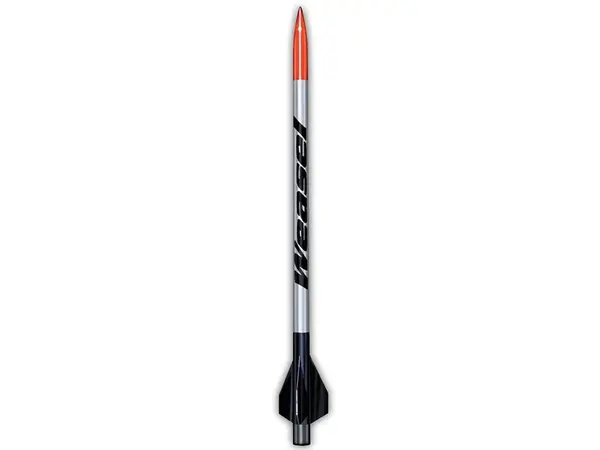 Weasel model rocket kit LOC precision 40.6mm x 1200mm D12 - G40 motors 790m model rocketry