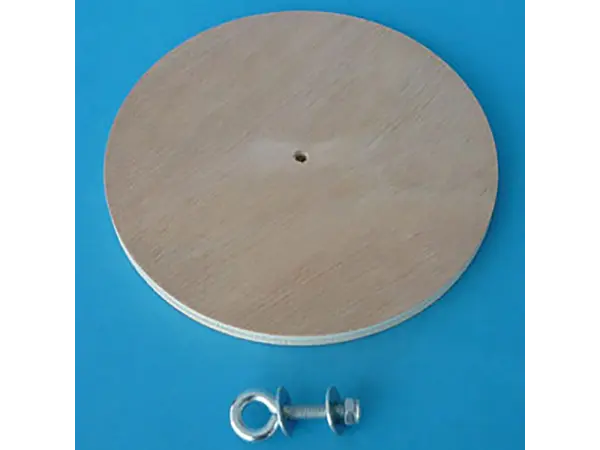 Adapterplatte 134mm mit Ringschraube - Klima, Produktoptionen: 134mm Adapterplatte mit Ringschraube