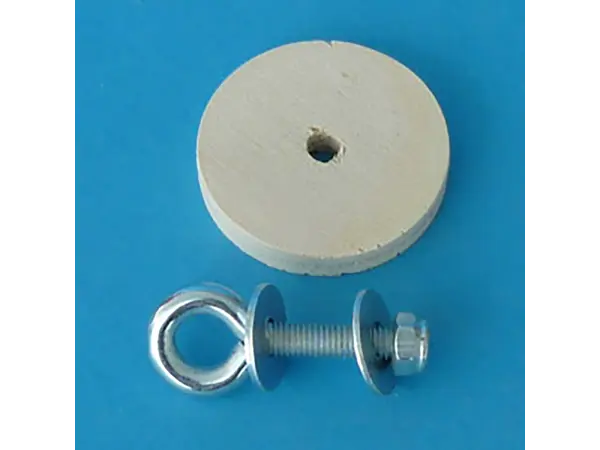 Adaptérová deska 37mm s okem - Klima, Možnosti produktu: 37mm adaptérová deska s okem