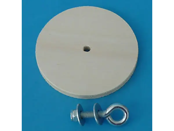 Płyta adaptera 73mm ze śrubą oczkową - Klima, Opcje produktu: Płytka adaptera 73 mm ze śrubą oczkową