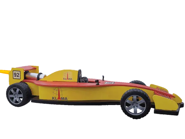Samochód wyścigowy Formuły R Model Rocket